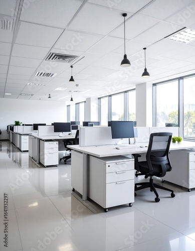 Modern open office space