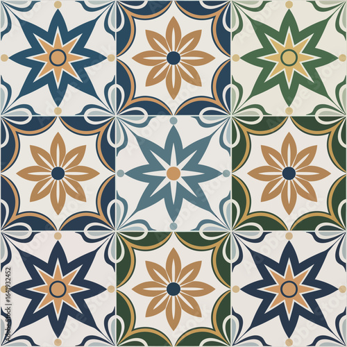 vector illustration hires Collection of High-Resolution Abstract Seamless ornament Patterns with Diverse Designs and Textures