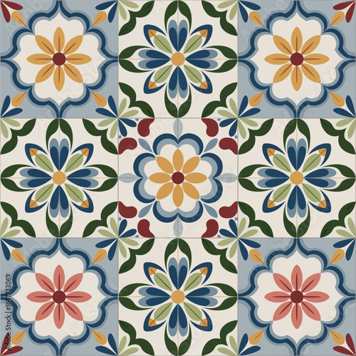 Wallpaper Mural vector illustration hires Collection of High-Resolution Abstract Seamless ornament Patterns with Diverse Designs and Textures 
 Torontodigital.ca