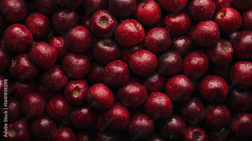 Red apples, close-up, harvest, background texture, food Red apples, close-up, harvest, background texture, food