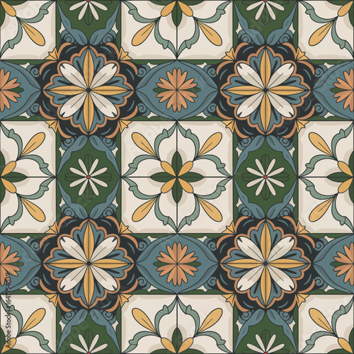 vector illustration hires Collection of High-Resolution Abstract  Seamless ornament Patterns with Diverse Designs and Textures 
