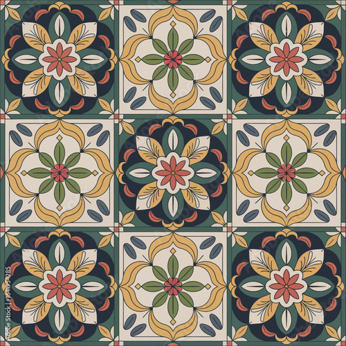 vector illustration hires Collection of High-Resolution Abstract  Seamless ornament Patterns with Diverse Designs and Textures 
