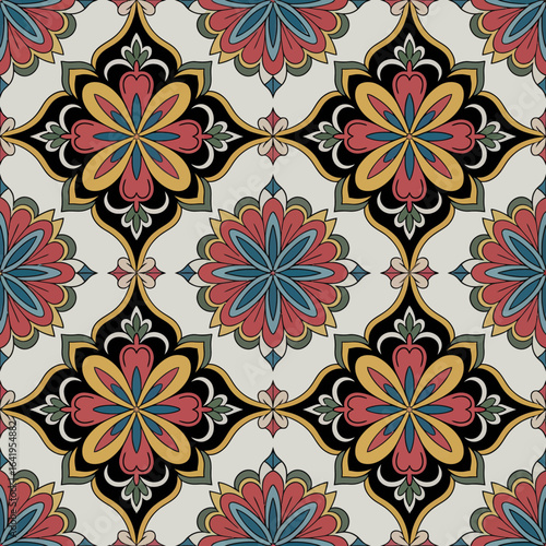 vector illustration hires Collection of High-Resolution Abstract  Seamless ornament Patterns with Diverse Designs and Textures 
