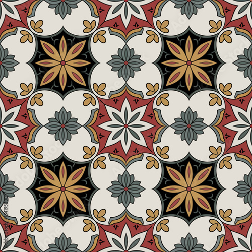 vector illustration hires Collection of High-Resolution Abstract  Seamless ornament Patterns with Diverse Designs and Textures 
