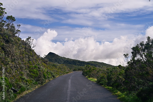 Road to Piton de la fournaise, Reunion island