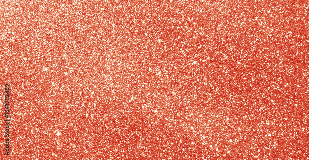 Fototapeta premium Red orange golden glitter bokeh background. Photo can be used for New Year, Christmas and all celebration concepts. Summer backdrop.