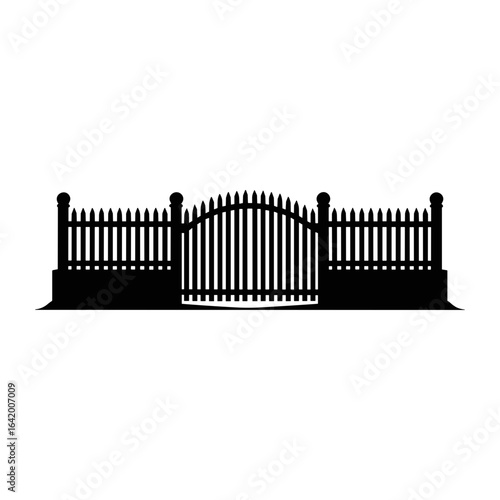 Iron Gate Silhouette