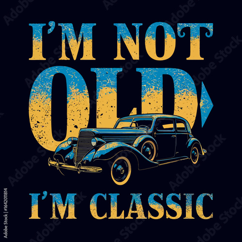 A vintage-inspired t-shirt design that evokes a nostalgic yet modern edge