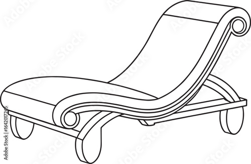 Relaxing on a classic chaise lounge, perfect for summer vibes and peaceful outdoor living inspiration