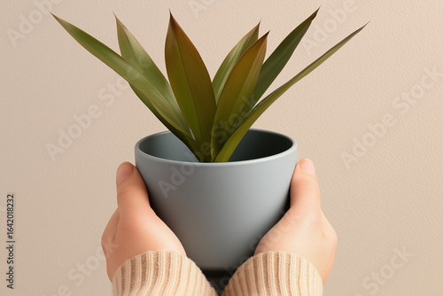 Holding out, Gifting a Plant 