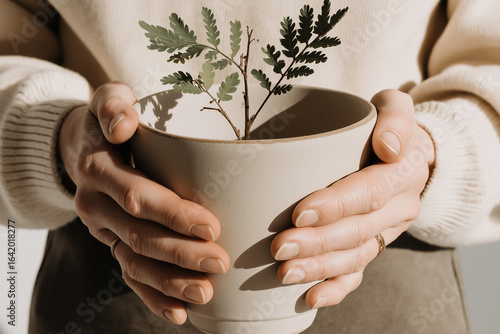 Holding out, Gifting a Plant 