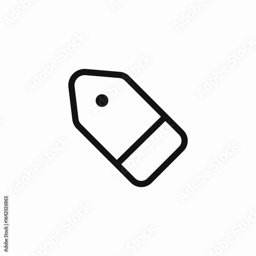price tag label icon sign vector