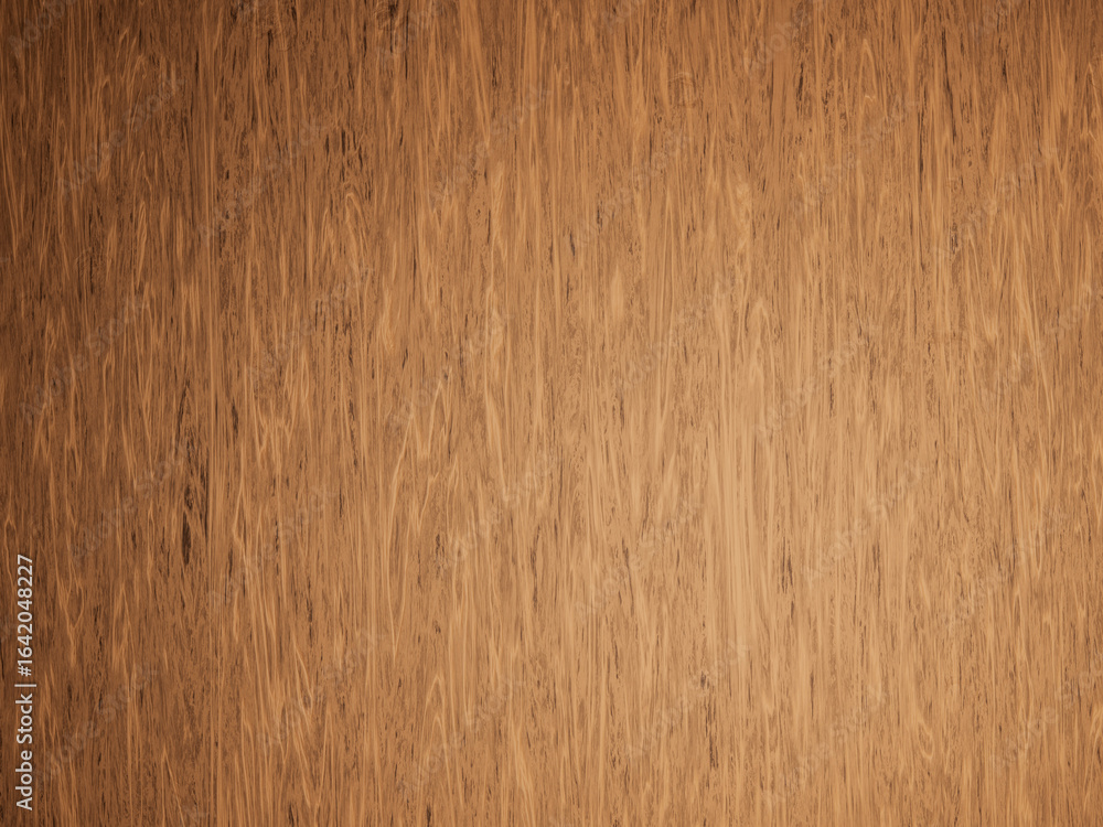 Fototapeta premium Vertical wavy wood grain with medium brown color tone