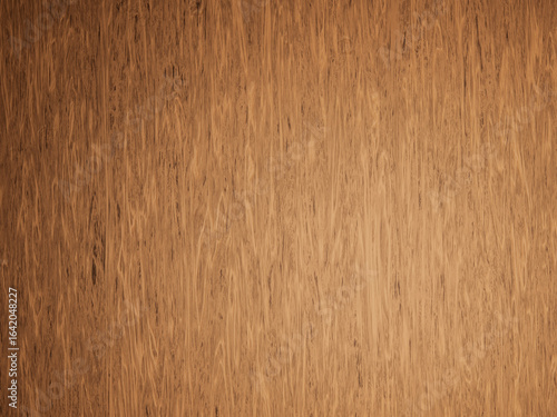 Vertical wavy wood grain with medium brown color tone