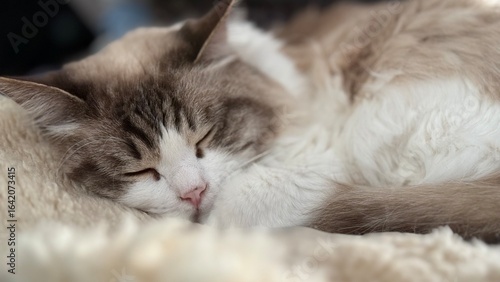 Fototapeta Kot, Ragdoll