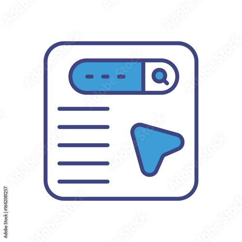 Web icon vector