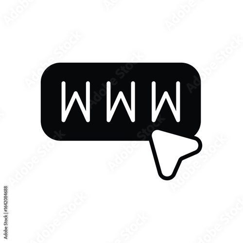 Website icon vector