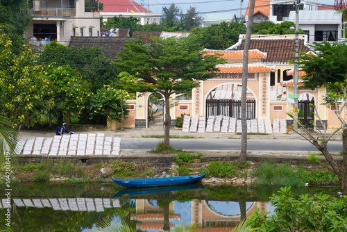 Houses on Thu Bon River in Hoi An