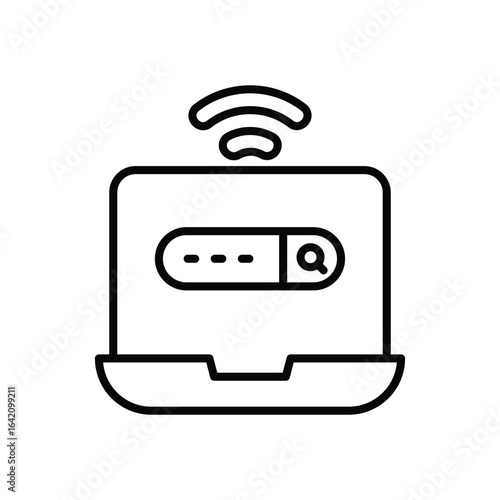Web Search icon vector