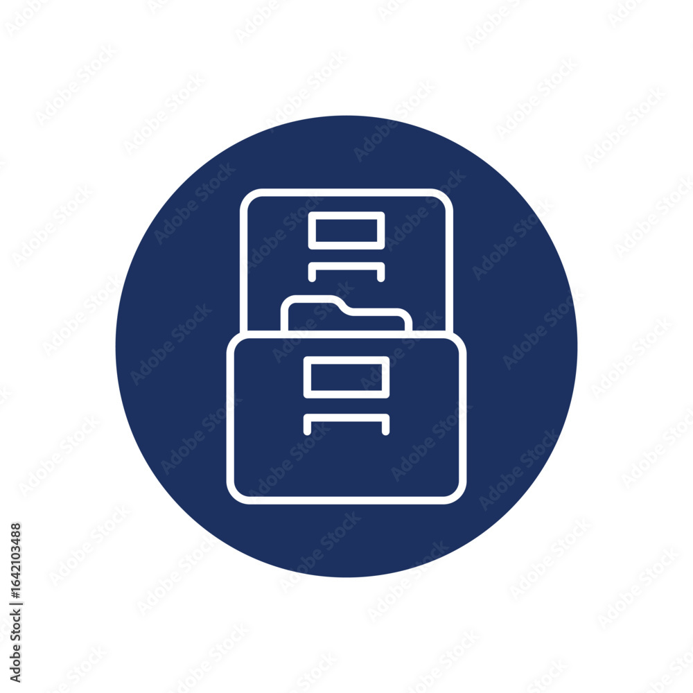 File Cabinet icon vector File Cabinet icon vector