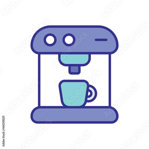 Coffee Machine icon vector