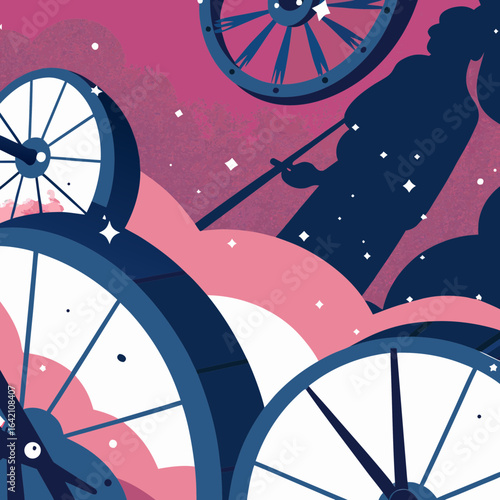 Whimsical Hand-Drawn Doodle Elements for Creative Design and Art Projects