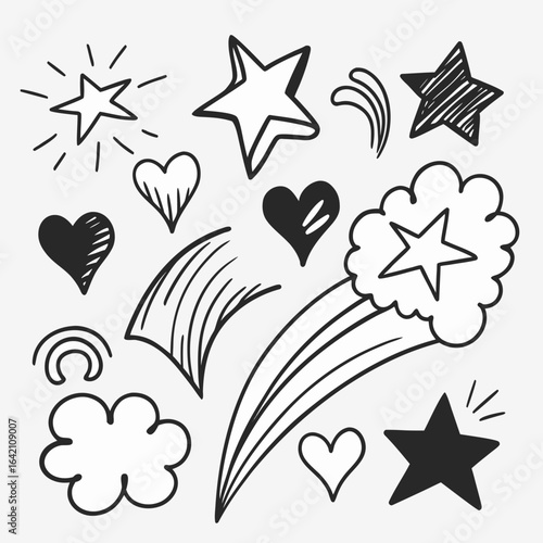 Fun and Freeform Doodle Elements for Personalized Creative Expression