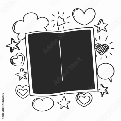 Fun and Freeform Doodle Elements for Personalized Creative Expression