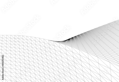 abstract shape structure vector illustration