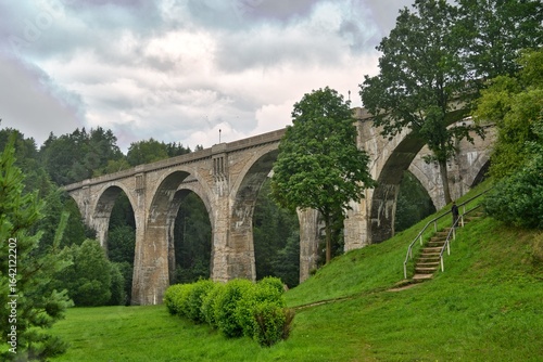 Old German railway bridge in Stańczyki.