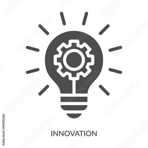 Innovation Icon Line Style. Design Vector Illustration