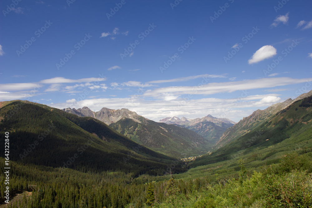 Fototapeta premium Beautiful colorado mountain landscape