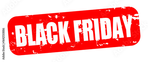 BLACK FRIDAY アイコン イラスト シンプル ベクター素材 レッド