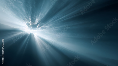 Dramatic Sky with God Rays