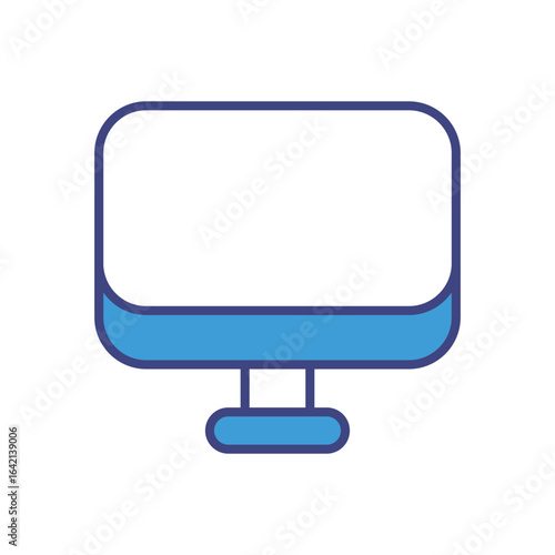 Lcd icon vector