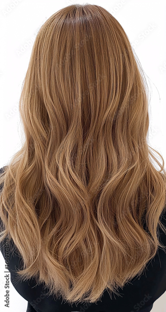 Naklejka premium Portrait of a Young Woman with a Short, Wavy Bob