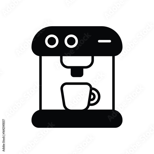 Coffee Machine icon vector