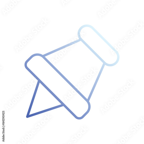 Clip icon vector