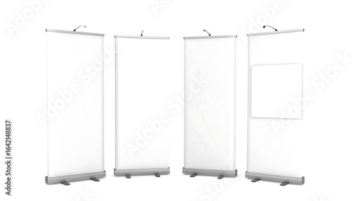 Wallpaper Mural Blank roll-up banners Torontodigital.ca