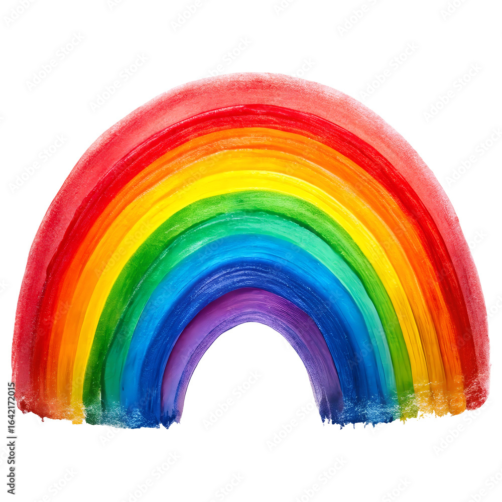 Fototapeta premium rainbow colored plasticine