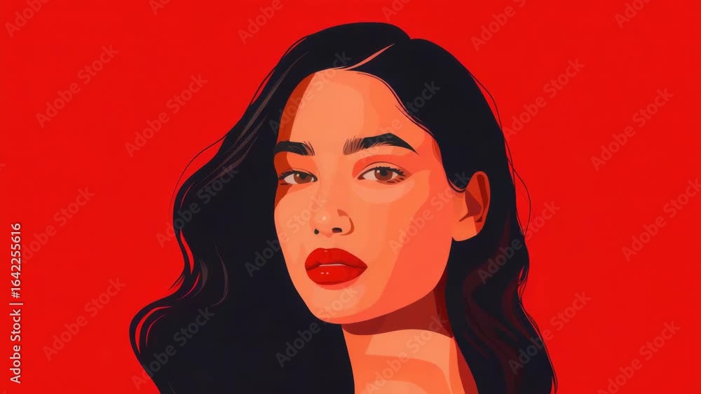 This is a stylized portrait of a modern woman with an urban feel. She is dressed in contemporary fashion, suggesting that she is confident and connected to the latest trends. This is a stylized portrait of a modern woman with an urban feel. She is dressed in contemporary fashion, suggesting that she is confident and connected to the latest trends.