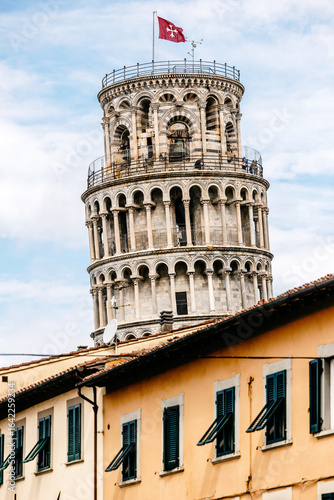 Top of the Leaning Tower of Pisa