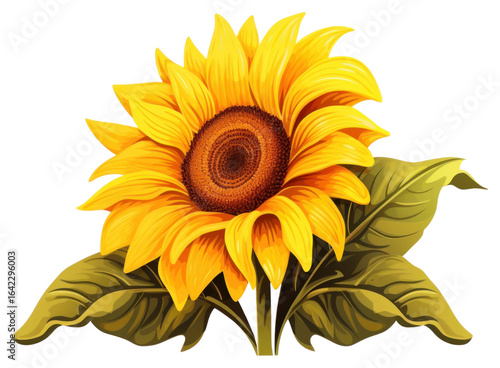 PNG SunFlower sunflower plant inflorescence.