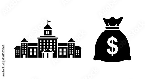College Tuition Scholarship Grant Financial Aid Concept