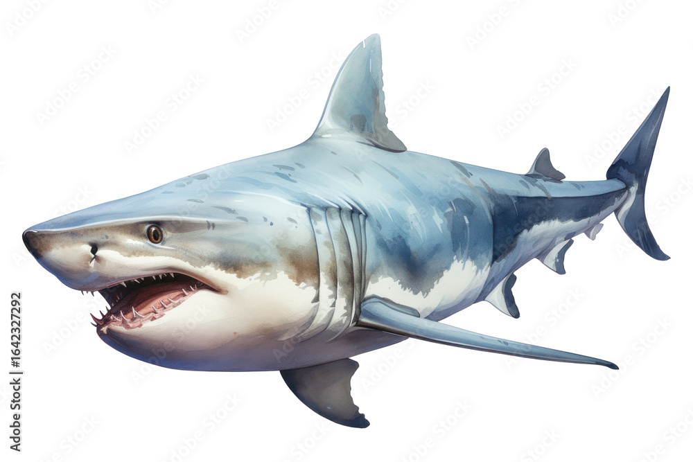 Fototapeta premium PNG Shark animal fish