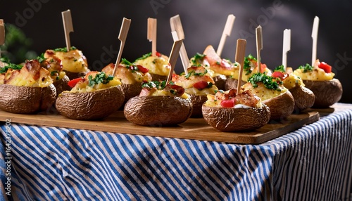 baked potato bar a flavorful fiesta