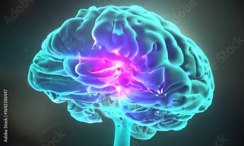 Wallpaper Mural Generate an immersive virtual reality simulation of walking through a digital model of the human brain, highlighting different regions lighting up as thoughts occur, with neural networks firing in viv Torontodigital.ca