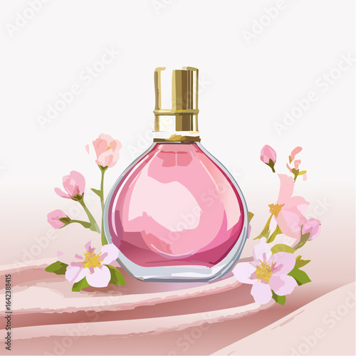 Perfume transparent background
4