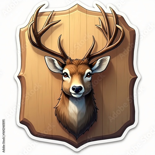 deer head vector