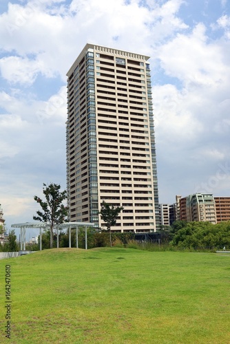 Wallpaper Mural August 8, 2025, Takarazuka City, Hyogo Prefecture, Japan. Scenery around the Takarazuka City Cultural Arts Center . Torontodigital.ca